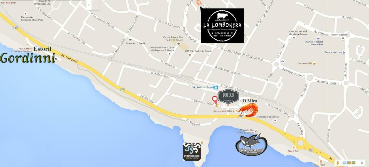São Pedro do Estoril Cozy Beach House Sao Pedro Estoril מראה חיצוני תמונה